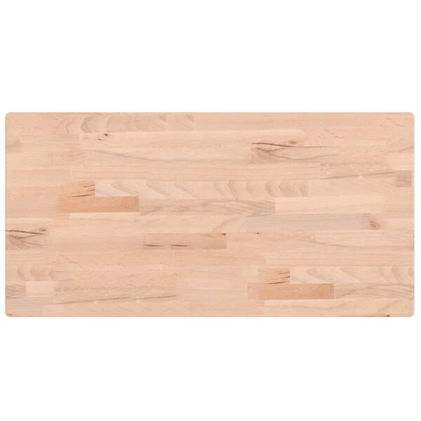 vidaXL Bathroom Countertop 80x40x2.5 cm Solid Wood Beech