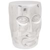 vidaXL Stool Silver Aluminium
