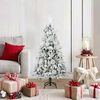 vidaXL Artificial Hinged Christmas Tree Green 120 cm PE and PVC