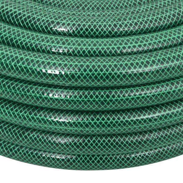 vidaXL Garden Hose Green 0.75" 20 m PVC