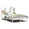 vidaXL Bookcase Bed without Mattress White 140x200 cm Solid Wood Pine