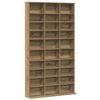 vidaXL CD Cabinet Artisan Oak 101 x 23 x 177.5 cm Engineered Wood