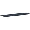 vidaXL Window Sill Anthracite with wood grain 140 x 35 x 4.5 cm PVC