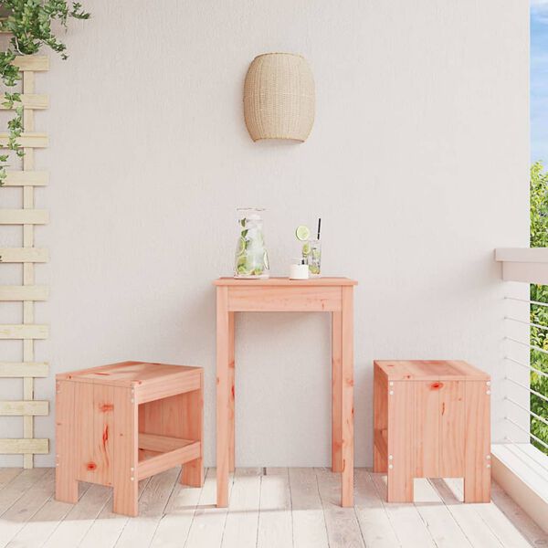 vidaXL Garden Stools 2 pcs 40x36x45 cm Solid Wood Douglas