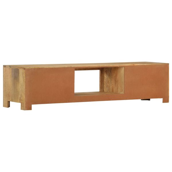 vidaXL TV Cabinet 140x30x32 cm Solid Mango Wood