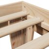 vidaXL Bed Frame without Mattress 90x200 cm Solid Wood Pine