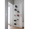 Practo Home Shoe Rack over Door for 36 Pairs White