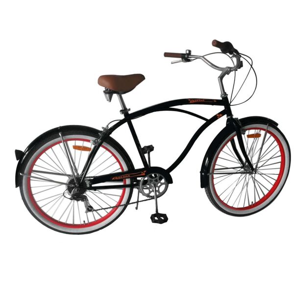 Beach Cruiser Bike Bali - 6 speed, 26"