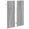 vidaXL Wall-Mounted Coat Rack with Shelf Grey sonoma 70 x 10 x 90 cm
