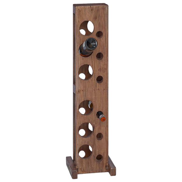 vidaXL Rack Brown 20 x 25 x 100 cm Solid Mahogany Wood
