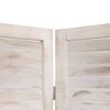 vidaXL 4-Panel Room Divider White 140x165 cm Wood