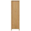 vidaXL Wardrobe Honey Brown 84 x 50 x 170 cm Solid Pine Wood