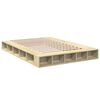 vidaXL Bed Frame without Mattress Sonoma Oak 160x200 cm