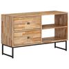 vidaXL TV Cabinet Reclaimed Teak Wood 90x30x55 cm