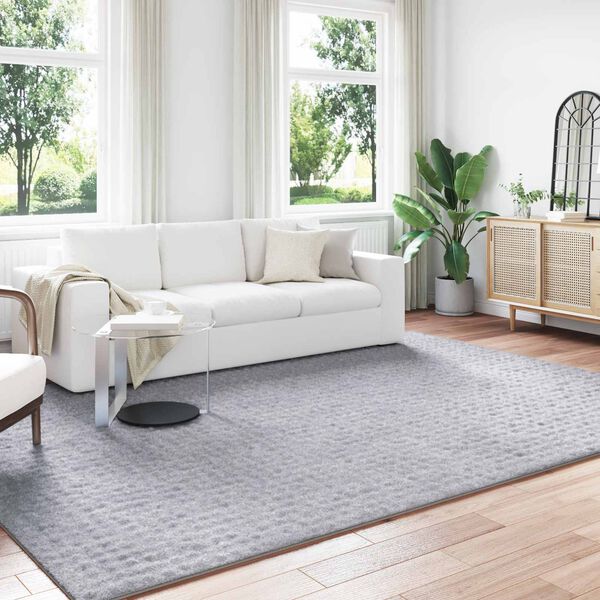 vidaXL Area Rugs Rectangular HUARTE Grey 280 x 200 cm Polyester