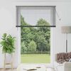 vidaXL Venetian Blinds Height Adjustable Dark Grey 220x150cm Aluminium