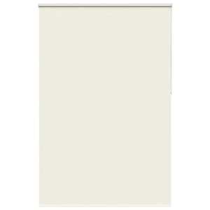 vidaXL Roller Blind Blackout Off White 165x210 cm Fabric Width 161.6 cm Polyester