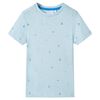 vidaXL Kids' T-shirt Light Blue 140