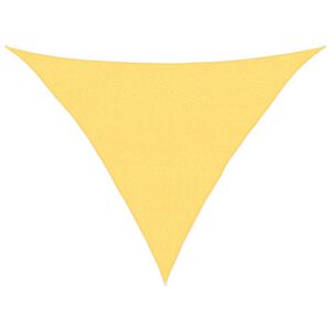 vidaXL Sunshade Sail 160 g/m&sup2; Beige 2.5x2.5x3.5 m HDPE