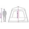vidaXL Family Tent Dome 8-Person Blue Quick Release