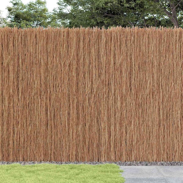 vidaXL Brushwood Fence Brown 400 x 180 cm Brushwood