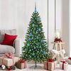 vidaXL Christmas Tree with 150 LEDs with Stand Green 150 cm PE