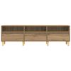 vidaXL TV Cabinet Artisan Oak 150 x 30 x 45 cm Engineered Wood