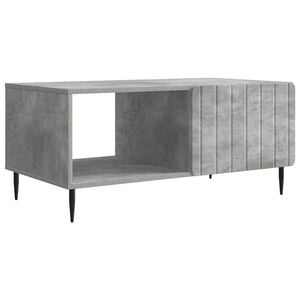 vidaXL Coffee Table Concrete Grey 90 x 50 x 40 cm Engineered Wood