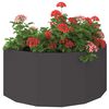 vidaXL Planter Black 120 x 60 x 50 cm Steel