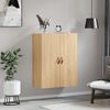 vidaXL Wall Mounted Cabinet Sonoma Oak 69.5x34x90 cm