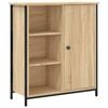 vidaXL Sideboard Sonoma Oak 70x30x80 cm Engineered Wood