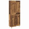 vidaXL Highboard Old Wood 69.5 x 34 x 180 cm Engineered Wood