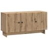 vidaXL TV Cabinet Artisan Oak 99 x 34.5 x 50 cm Engineered Wood