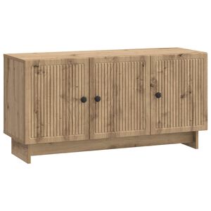 vidaXL TV Cabinet Artisan Oak 99 x 34.5 x 50 cm Engineered Wood