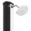 vidaXL Outdoor Solar Shower with Shower Head and Faucet 35 L