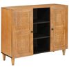 vidaXL Sideboard 90 x 33 x 75 cm Solid Mango Wood
