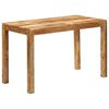 vidaXL Dining Table Brown 60 x 120 x 76 cm Solid Mango Wood