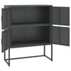 vidaXL Highboard Anthracite 80x35x100 cm Steel