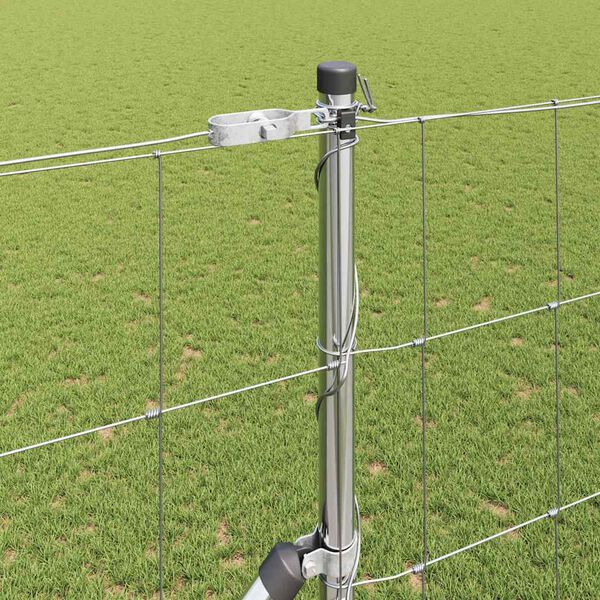 vidaXL Fence Post Galvanized 25 x 1.5 m Steel