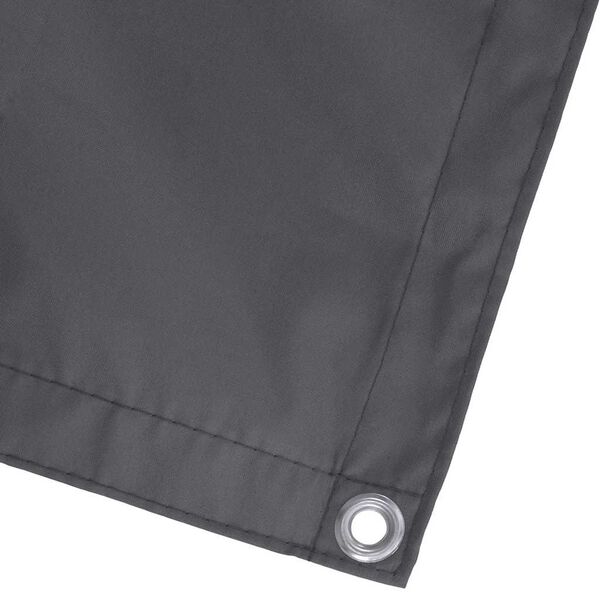 vidaXL Balcony Screen Anthracite 120x500 cm Oxford Fabric