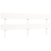 vidaXL Senior Bed without Mattress White Super King Size Solid Wood