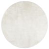 vidaXL Rug OVIEDO Short Pile Cream &Oslash; 200 cm