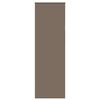 vidaXL Roller Blind Blackout Coffee 80x210 cm Fabric Width 75.7 cm Polyester