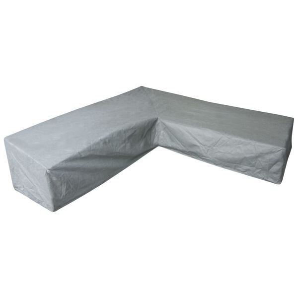 Eurotrail Lounge Cover L-Shaped 305x305x100/70 cm Grey