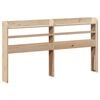 vidaXL Bed Frame without Mattress 75x190 cm Small Single Solid Wood Pine