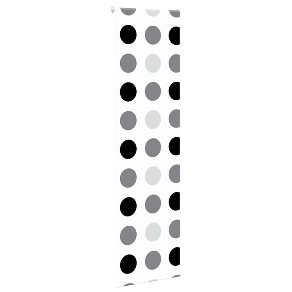 vidaXL Shower Roller Blind 60x240 cm Fabric Width 56 cm