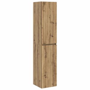 vidaXL Wall-mounted Bathroom Cabinet Artisan Oak 33 x 34.5 x 160 cm