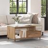 vidaXL Coffee Table Artisan Oak 90 x 49 x 45 cm Engineered Wood