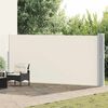 vidaXL Patio Retractable Side Awning 170x1200 cm Cream