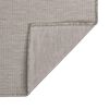 vidaXL Outdoor Flatweave Rug 140x200 cm Light Grey